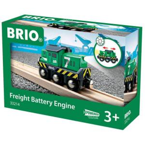 Brio - 33214 - Locomotive de fret a pile - Thème Transport de marchandises - Age 3 ans + (101272)