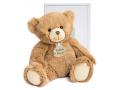 Peluche calin'ours - marron - taille 50 cm - boîte cadeau - Histoire d'ours - HO1342