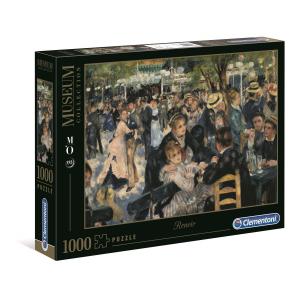 Clementoni - 31412 - Puzzle Museum 1000 pièces - Renoir : Bal du moulin de la Galette (10916)