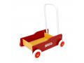 Chariot de marche - rouge et jaune - Age 9 m + - Brio - 31350
