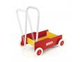 Chariot de marche - rouge et jaune - Age 9 m + - Brio - 31350