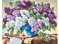 Peinture aux numeros - Le bouquet de lilas 40x50cm - Schipper - 609130324