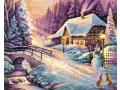 Peinture aux numeros - L 'hiver 40x50cm - Schipper - 609130504