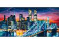 Peinture aux numeros - Manhattan la nuit 40x80cm - Schipper - 609220369