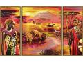 Peinture aux numeros - Kilimandjaro - Cadre 50/80 - Schipper - 609260438