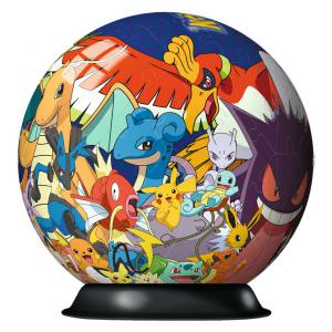 Puzzle 3D rond 72 pièces - Collection classique - Pokémon - Mickey - 11785