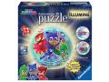 Puzzle 3D rond 72 pièces - Collection classique - Pyjamasques - Ravensburger - 11783