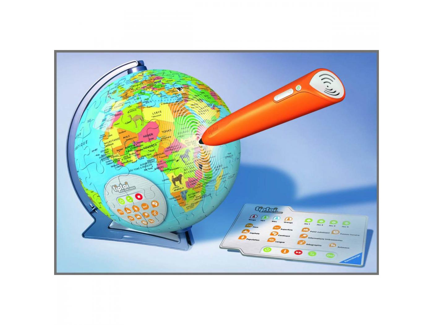 Ravensburger - Tiptoi® Puzzleball® - Globe interactif