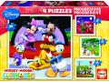Puzzle progressif Mickey mouse (12-16-20-25 pcs) - Educa - 15288