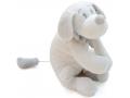 Doudou musical chien blanc Fifi - Position allongée 30Position assis18 cm - Dimpel - 811252