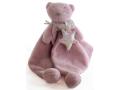 Doudou ours Loic Star rose - Dimpel - 892164