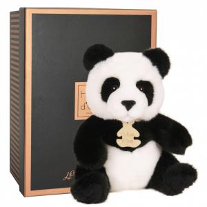 Histoire d'ours - HO2212 - Les authentiques - panda - taille 20 cm - boîte cadeau (176375)