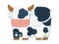 Puzzles silhouettes - Les vaches à la ferme - 24 pcs - Djeco - DJ07205