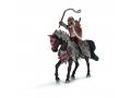 Figurine Chevalier dragon à cheval avec fléau d‘armes - Schleich - 70101