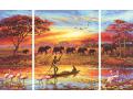 Peinture aux numeros - Afrique - le charme d'un continent 50x80cm - Schipper - 609260627