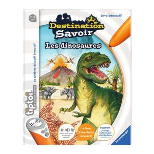 Jeu éducatif tiptoi® - Destination Savoir - Les dinosaures - Ravensburger - 00599