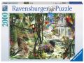 Puzzle 2000 pièces - Animaux dans la jungle - Ravensburger - 16610