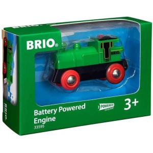 Brio - 33595 - Locomotive a pile bi directionnelle verte - Thème Transport de marchandises - Age 3 ans + (189335)