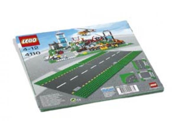Lego - Plaque de route - ligne droite