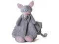 Cléo doudou chat - gris-clair et rose - Dimpel - 822107