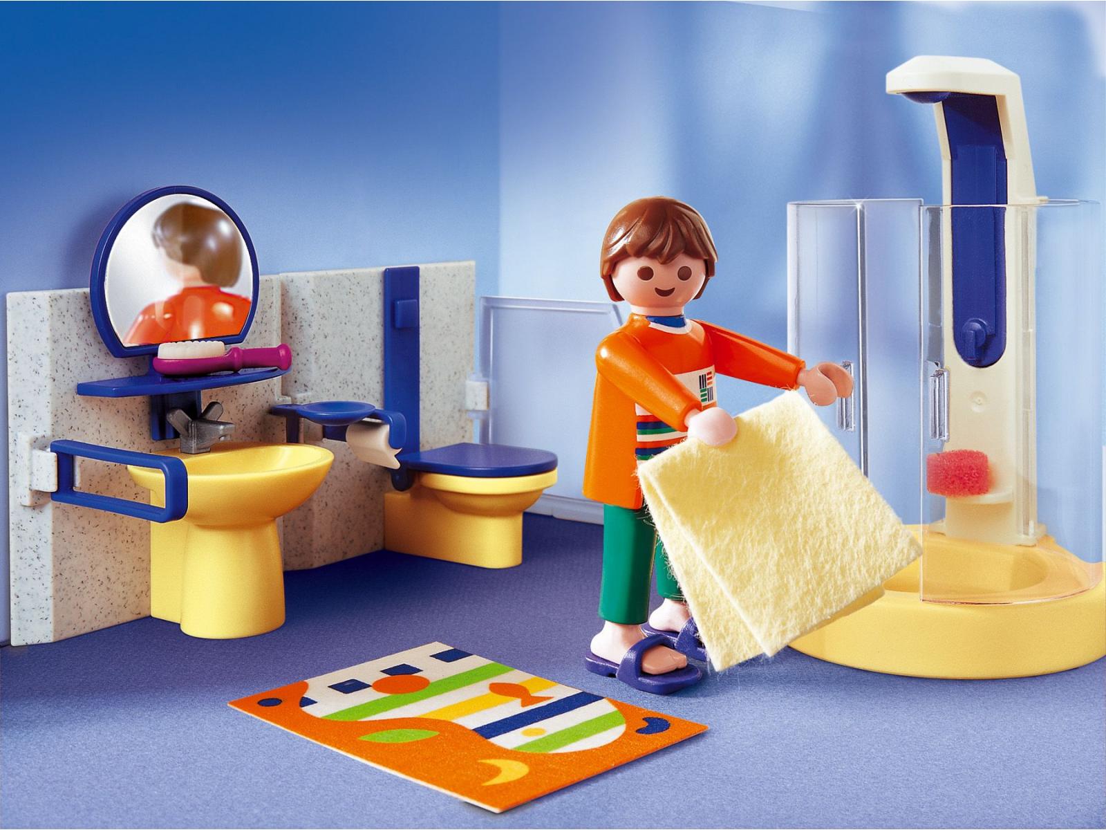 Playmobil - Papa / salle de bains moderne