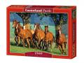 Puzzle 1500 pièces - Quarter Horses - Castorland - 150748