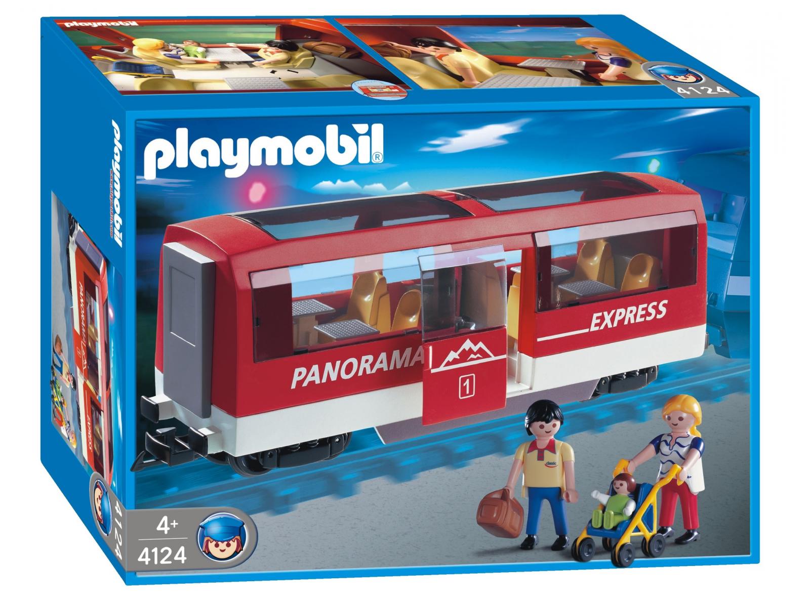 Playmobil - Voyageurs et wagon