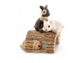 Figurine Jeunes lapins, jouant - Schleich - 13748