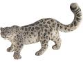 Léopard des neiges - Dim. 11 cm x 4,8 cm x 6,5 cm - Papo - 50160