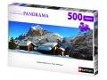 Puzzle 500 pièces panorama - Chalet solitaire - Nathan puzzles - 87160