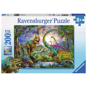 Puzzle 200 pièces XXL - Le royaume des dinosaures - Ravensburger - 12718