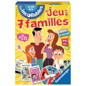 Jeu de réflexion pour enfants - Le jeu des 7 Familles des Incollables - Ravensburger - 26624