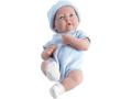 Poupon Newborn nouveau né sexué garçon tenue bleue 38 cm - Berenguer - 18052