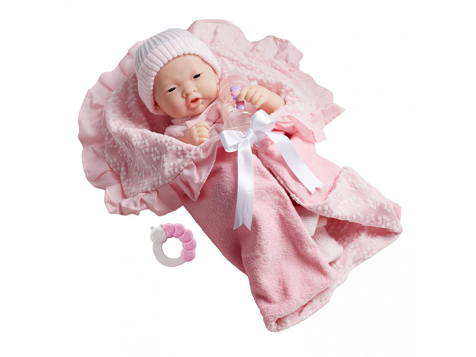 Berenguer - Poupon Newborn nouveau né Asiatique avec accessoires 39 cm