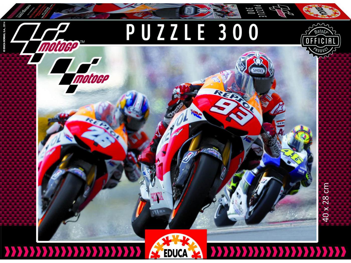 Educa - Puzzle 300 pièces moto gp