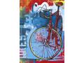 Puzzle Bike art red limited 1000 pièces - Heye - 29600