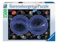 Puzzles adultes - Puzzle 1500 pièces - Planisphère céleste - Ravensburger - 16373