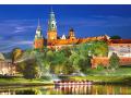 Puzzle 1000 pièces - Wawel Castle by night, Poland - Castorland - 103027