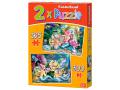 Puzzle x 2 - 165-300 pièces - beautiful mermaids - Castorland - 021109