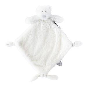 Ours polair doudou blanc P' Timo - Hauteur 35 cm - Dimpel - 883181