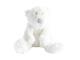 Ours polair bebe blanc P\' Timo - Position assis 17 cm, Debout 27 cm