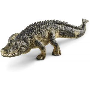 Schleich - 14727 - Figurine Alligator - Dimension : 19 cm x 5,9 cm x 3,7 cm (270218)