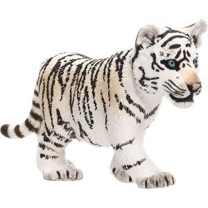 Schleich - 14732 - Figurine Bébé tigre blanc - Dimension : 6,8 cm x 2,3 cm x 3,2 cm (270228)