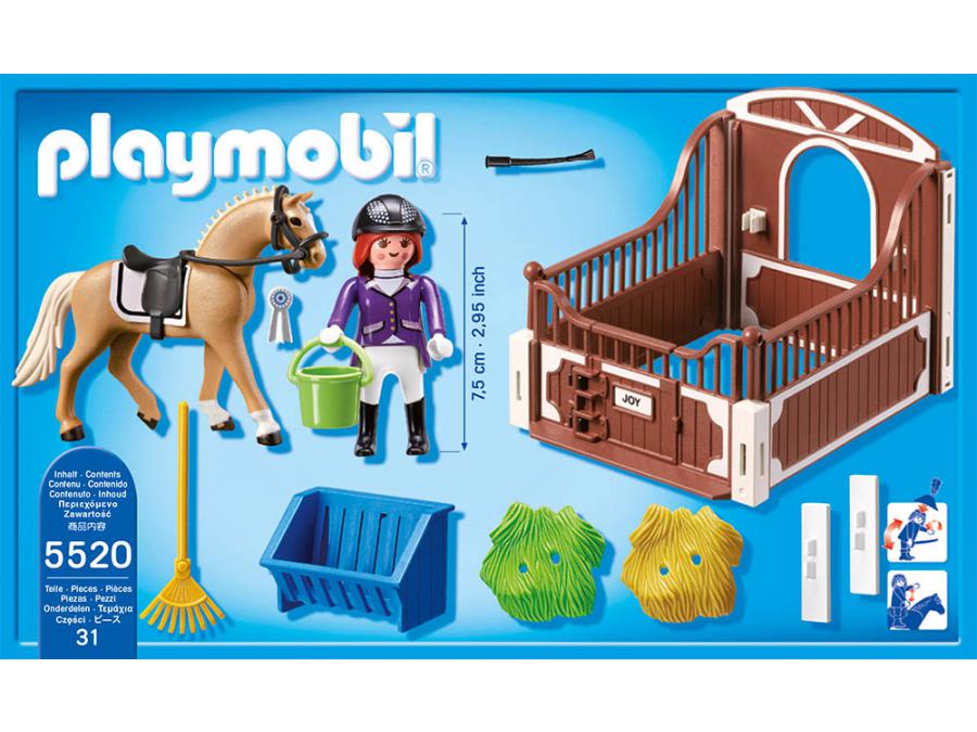 Playmobil - Cheval Warmblood et cavalière