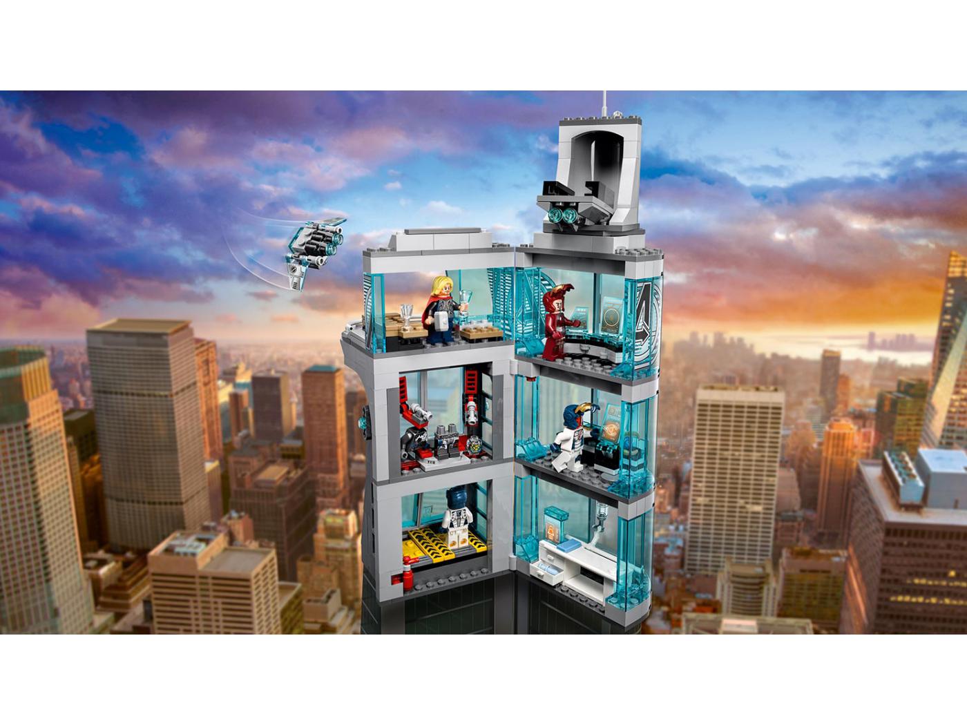 Lego - L'attaque de la tour des Avengers