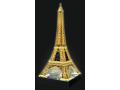 Puzzle 3D Building - Collection midi illuminée - Tour Eiffel - Night Edition - Ravensburger - 12579