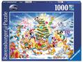 Puzzle 1000 pièces - Noël avec Disney - Ravensburger - 19287