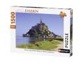 Puzzle 1500 pièces - Nathan - Vue sur le Mont Saint Michel - Nathan puzzles - 87770