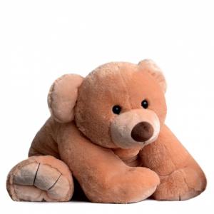 Histoire d'ours - HO2524 - Peluche gros'ours - miel - taille 65 cm (274192)
