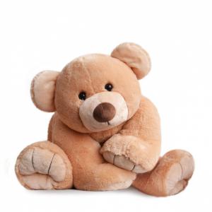 Peluche gros'ours - miel - taille 90 cm - Histoire d'ours - HO2525